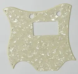 GUITAR PICKGUARD FOR GIBSON SG STANDARD SINGLE HUMBUCKER 1 PLY CREAM PEARL