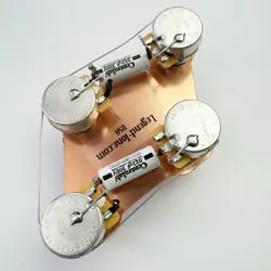 GIBSON LES PAUL 50'S WIRING HARNESS 525K POTS - CENTRALAB PIO CAPS