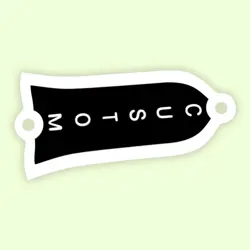 GUITAR PARTS FOR GIBSON LES PAUL GRAVE 'CUSTOM' TRUSS ROD COVER PLATE
