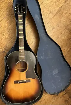 GIBSON 1964 ACOUSTIC GUITAR VINTAGE AND ORIGINAL CASE