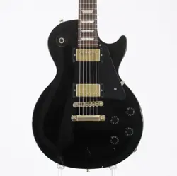 GIBSON LES PAUL STUDIO GOLD HARDWARE EBONY USED ELECTRIC GUITAR  2008
