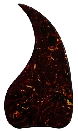 FOR GIBSON J-45 ACOUSTIC GUITAR SELF ADHENSIVE SHEET PICKGUARD CRYSTAL BROWN