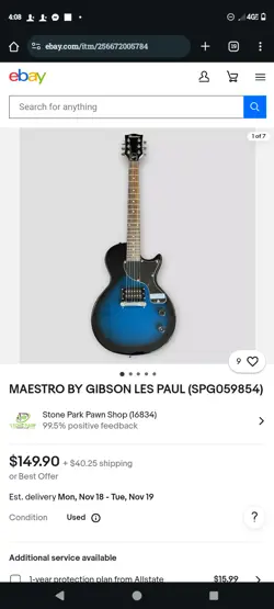 MAESTRO BY GIBSON LES PAUL (SPG059854)
