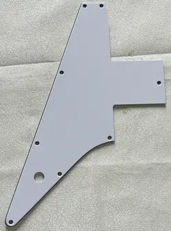 CUSTOM FOR GIBSON 76 EXPLORER RE-ISSUE STYLE GUITAR PICKGUARD 3-PLY WHITE