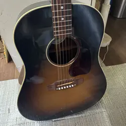 ACOUSTIC GUITAR GIBSON J-45 SUNBURST USA S/N 02997051