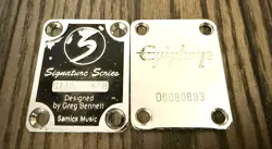 GUITAR NECK PLATE