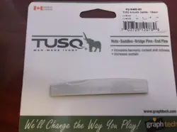 NEW - GRAPH TECH PQ-9400-C0 COMPENSATED GIBSON ACOUSTIC SADDLE - TUSQ