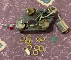 VINTAGE 1976 GIBSON LES PAUL CUSTOM WIRING HARNESS