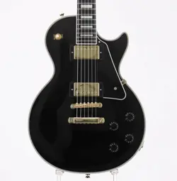 [EPIPHONE] NEW INSPIRED BY GIBSON LES PAUL CUSTOM EBONY ELECTRIC GUITAR W/GIGBAG