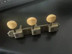 VINTAGE 1960'S GIBSON KLUSON STRIP TUNERS - DOUBLE LINE - LES PAUL JUNIOR