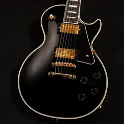 EPIPHONE INSPIRED BY GIBSON CUSTOM LES PAUL CUSTOM EBONY S N:24081527748