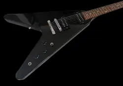 GIBSON 80'S FLYING V ELECTRIC GUITAR IN EBONY