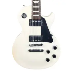 GIBSON LES PAUL STUDIO 2012 ALPINE WHITE W/HARD-SHELL CASE (USED)