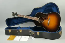2001 GIBSON CUSTOM SHOP HISTORIC 1936 ADVANCED JUMBO VINTAGE SUNBURST +OHSC
