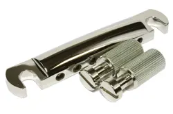 NICKEL ZINC TAILPIECE W/ STUDS AND ANCHORS FOR US GIBSON GUITARS MADE IN USA