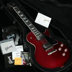 GIBSON LES PAUL MODERN SPARKLING BURGUNDY TOP 2022/4.10KG SAFE DELIVERY FROM JAP