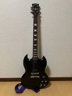 ELECTRIC GUITAR GIBSON SG 50'S TRIBUTE BLACK WITH STRAP