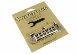 TONEPROS NICKEL AVT2G LOCKING WRAPAROUND BRIDGE FOR GIBSON® GUITAR GB-2578-001