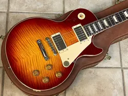 2019 WILDWOOD SELECT GIBSON 50'S LES PAUL STANDARD DARK CHERRY BURST