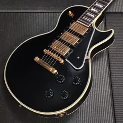 GIBSON HISTORIC COLLECTION 1957 LES PAUL CUSTOM VOS 3PU EBONY -2014-