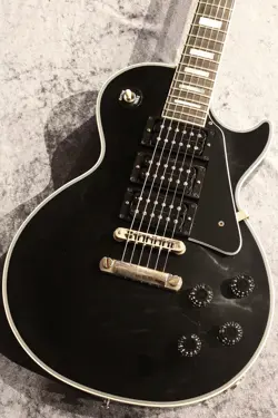 GIBSON CUSTOM SHOP MOD COLLECTION LINE LES PAUL CUSTOM 3PICKUP EBONY VOS #GG92M