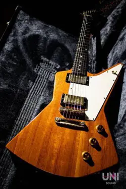 GIBSON EXPLORER 76 ELBOW CUT MOD / 2005 TRACKING NUMBER