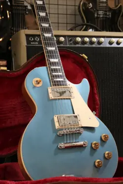 GIBSON LES PAUL STANDARD 50S PELHAM BLUE TOP 2023 (CUSTOM COLOR SERIES)