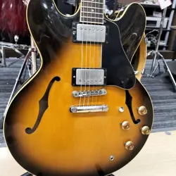GIBSON USA ES-335 SUNBURST 1992 ELECTRIC GUITAR W/HARD CASE USED PRODUCT