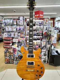 GIBSON USA LES PAUL STANDARD DC HONEY BURST ELECTRIC GUITAR USED FROM JAPAN