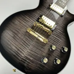 GIBSON LES PAUL SUPREME TRANSLUCENT EBONY BURST  LIGHTWEIGHT3.73KG
