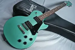 GIBSON LES PAUL MODERN LITE INVERNESS GREEN SATIN  THIN AND LIGHTWEIGHT MODEL