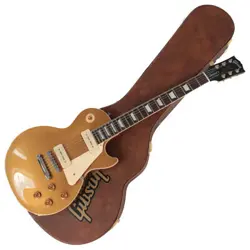 USED GIBSON LES PAUL STANDARD 50S P-90 GOLD TOP 2023 ELECTRIC GUITAR #QPB5BD