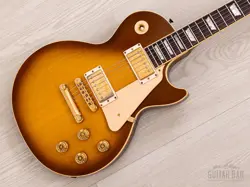 1998 GIBSON LES PAUL STANDARD LIMITED EDITION GOLD HARDWARE, HONEYBURST
