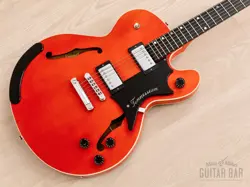 2003 GIBSON CHET ATKINS TENNESSEAN SEMI-HOLLOW GUITAR ORANGE SUNRISE