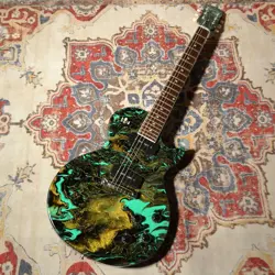 GIBSON 1960 LES PAUL SPECIAL SINGLE CUT GREEN GOLD SR MARBLE  CS301693  US FAC