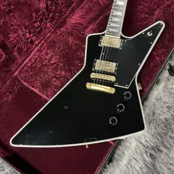 GIBSON CUSTOM SHOP LIMITED RUN EXPLORER CUSTOM EBONY 2017S