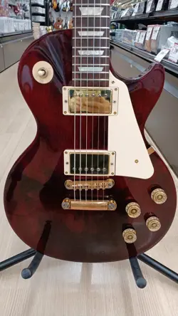 GIBSON LESPAUL STUDIO T GOLD HARDWARE USED 2016 MAPLEBODY MAHOGANYNECK W/GIGCASE