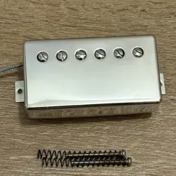 GIBSON BURSTBUCKER 61 NECK HUMBUCKER GUITAR PICKUP NICKEL SILVER COVER RHYTHM 60