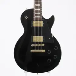 GIBSON USA LES PAUL STUDIO GOLD HARDWARE EBONY USED MAHOGANY NECK W/HARD CASE