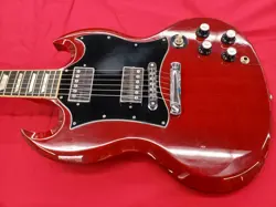 GIBSON SG STANDARD USED 2010 MAHOGANY BODY/NECK ROSEWOOD FINGERBOARD W/HARD CASE