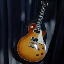 EPIPHONE LES PAUL STANDARD ELECTRIC GUITAR W/GIBSON HEAD - USED, WELL WORN