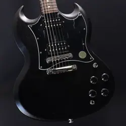 GIBSON SG FADED TRIBUTE 2019 USED MAHOGANY BODY WORN EBONY W/GIG CASE
