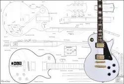 GIBSON LES PAUL® CUSTOM ELECTRIC GUITAR PLAN