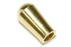 GOLD TOGGLE SWITCH KNOB TIP FOR US GIBSON GUITARS - SAE 8-32 THREAD