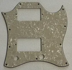 NEW IVORY WHITE PEARL PICKGUARD FOR US GIBSON SG STANDARD STYLE GUITAR PICKGUARD