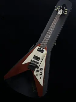 GIBSON CUSTOM SHOP HISTORIC COLLECTION 1967 FLYING V W/ MAESTRO VIBROLA USA 2001