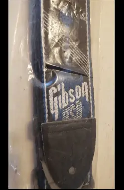 GIBSON GUITAR STRAP NOS SHIP WORLD WIDE
