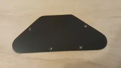 BACK PLATE / CONTROL COVER.. FLAT/MATTE BLACK..FITS GIBSON SG USA..   JAT C.G.P 