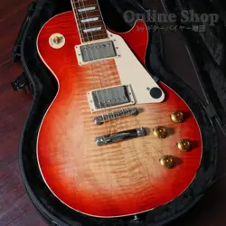 GIBSON 2022 LES PAUL STANDARD '50S FIGURED TOP HERITAGE CHERRY SUNBURST