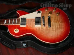 GIBSON 2022 LES PAUL STANDARD '50S FIGURED TOP HERITAGE CHERRY SUNBURST